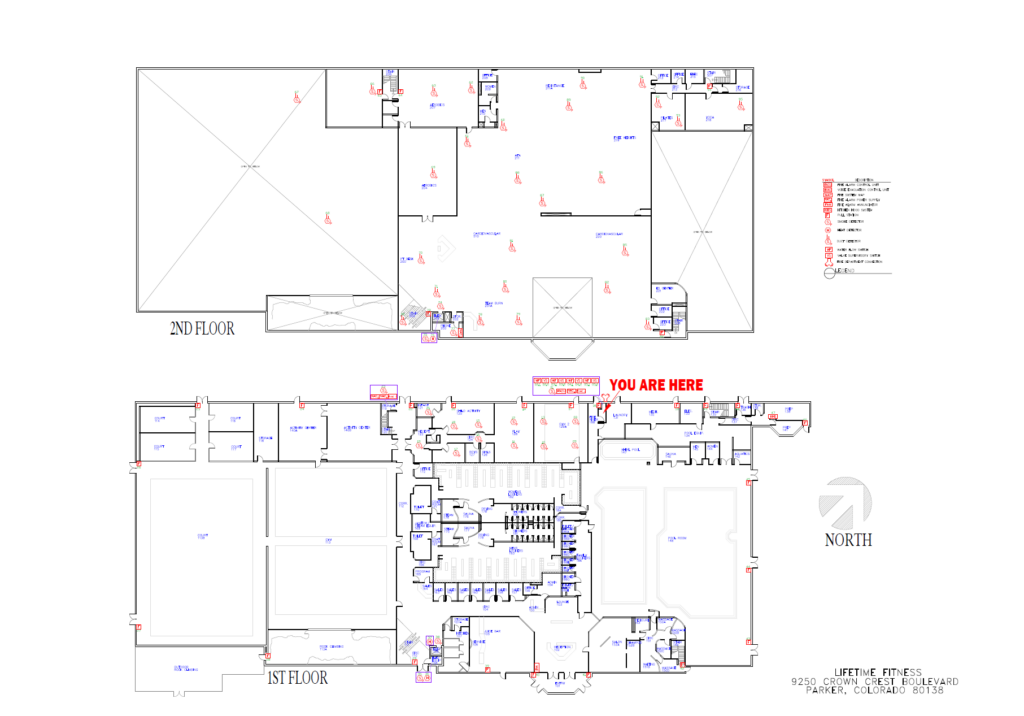 Fire department submittal drawing example 3
